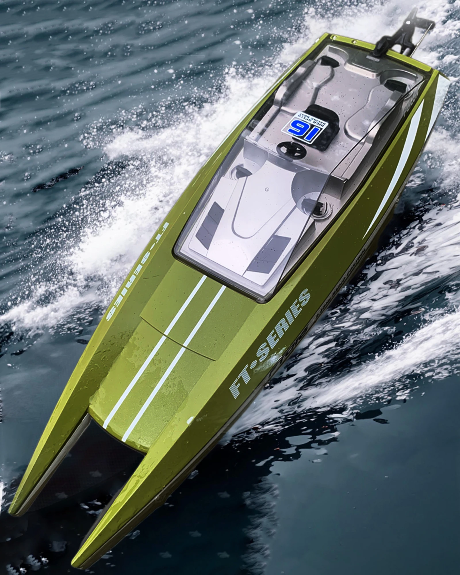 US STOCK Feilun FT016 zdalnie sterowane łodzie pływające duże wyścigi o dużej prędkości 30-35km/h silnik doskonałe funkcje automatycznego chłodzenia