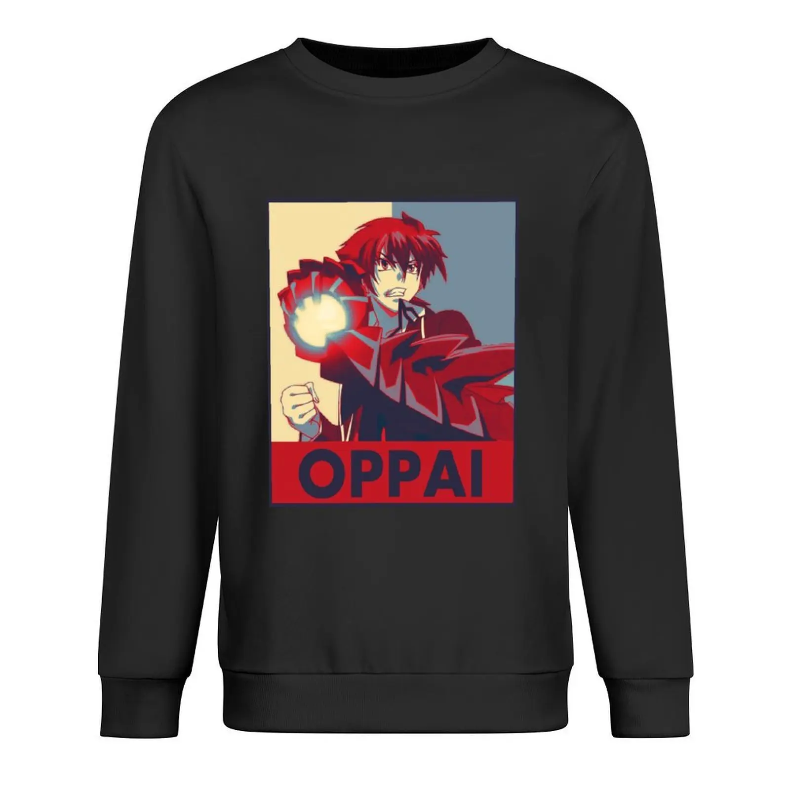 

High School DxD - Issei Pop Art Oppai Pullover korean autumn clothes anime clothes tracksuit pullover