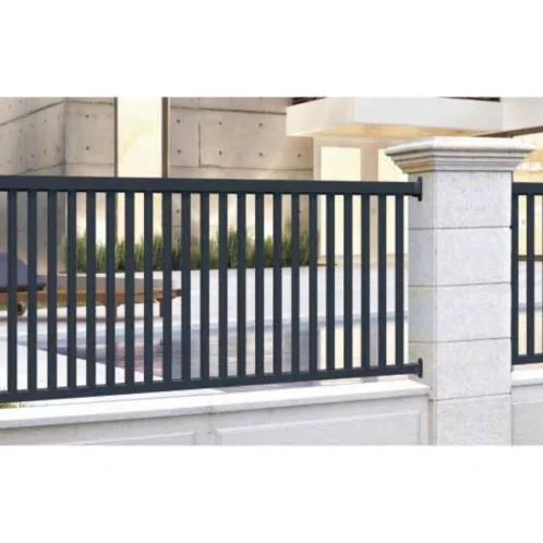 Slim Modern Style Outdoor Rustless Anti-pest And Anti-corrosion Backyard Decoration Aluminum Garden Fence Panels view 4