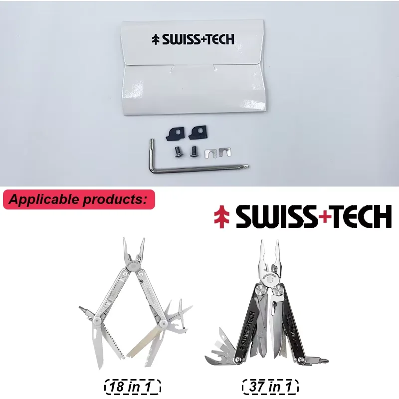 3PCS/7PCS Double-Headed Screwdriver Bits Set Replaceable Accessories for Swiss Tech 11/18/37 in 1 Multitool Pliers