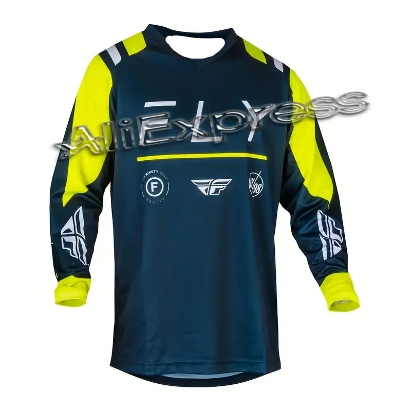 

Men's Hot Selling Mountain Bike, Motorcycle, Off-road Training Riding Clothes, Breathable Quick Drying Long Sleeved T-sirt