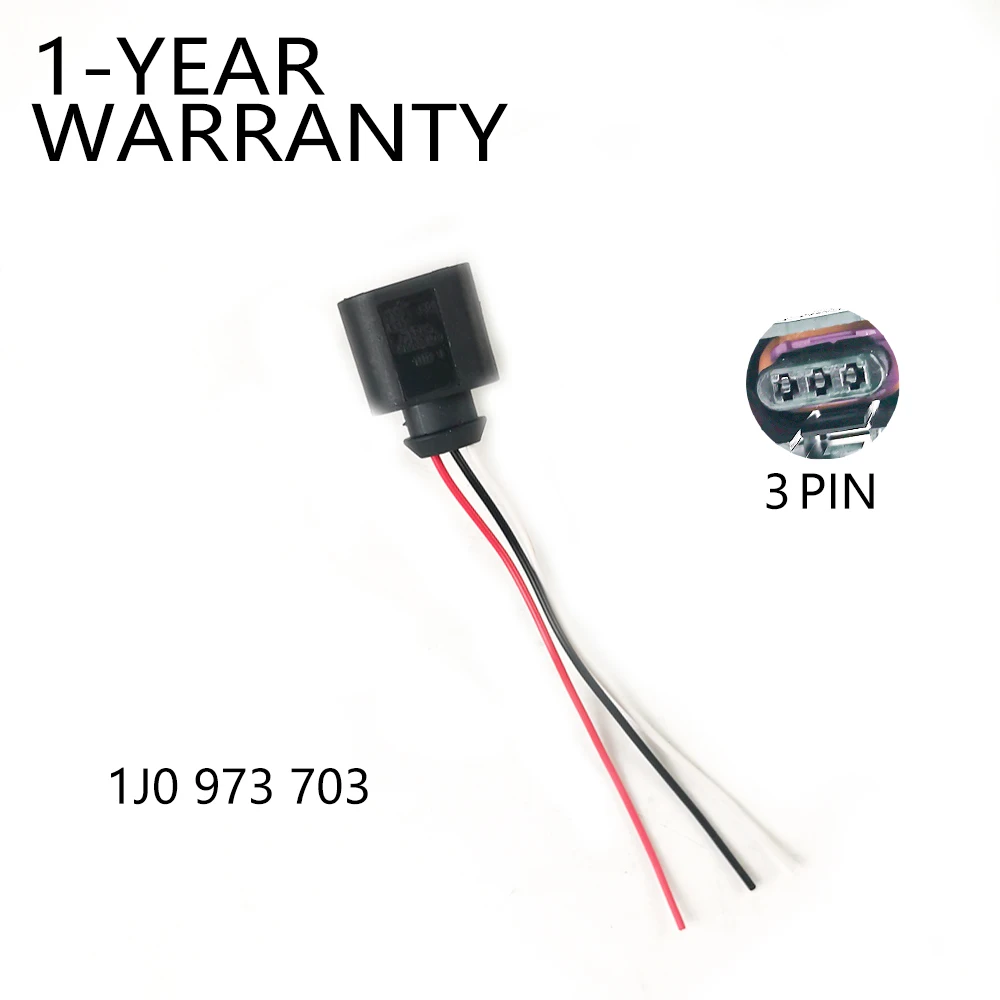 Plug 1J0973703 3D0973703 FOR VW  PASSAT GOLF Tiguan Polo AUDI A4 A6 S4 S6 SKODA Octavian Fabia