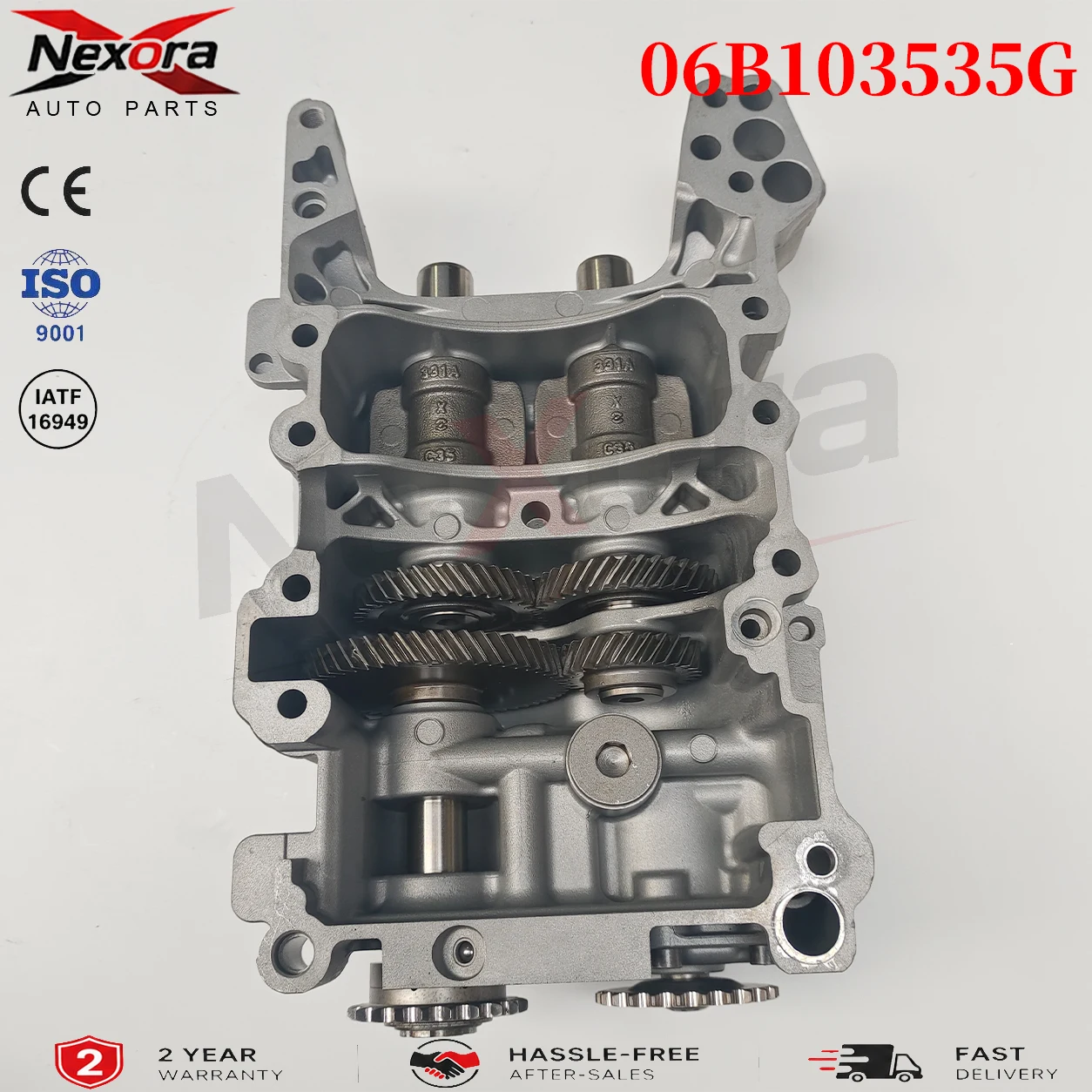 EA113 Engine Oil Pump Balance Shaft Assembly 06D103295 06B103535G For VW Jetta Golf R Audi A3 A4 S3 TT 2.0 TSI/TFSI 2006-2009