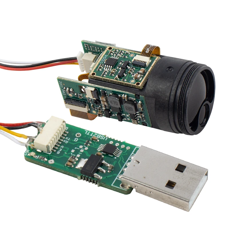 UART 700m Mini Saize Laser Rangefinder Sensor Module For Road Monitoring In Foggy Days And Sand Storm