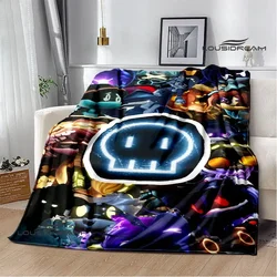Murder-Drones Cartoon Printed blanket Flannel Warm blankets Soft and comfortable blanket bed linings cubre cama Birthday Gift