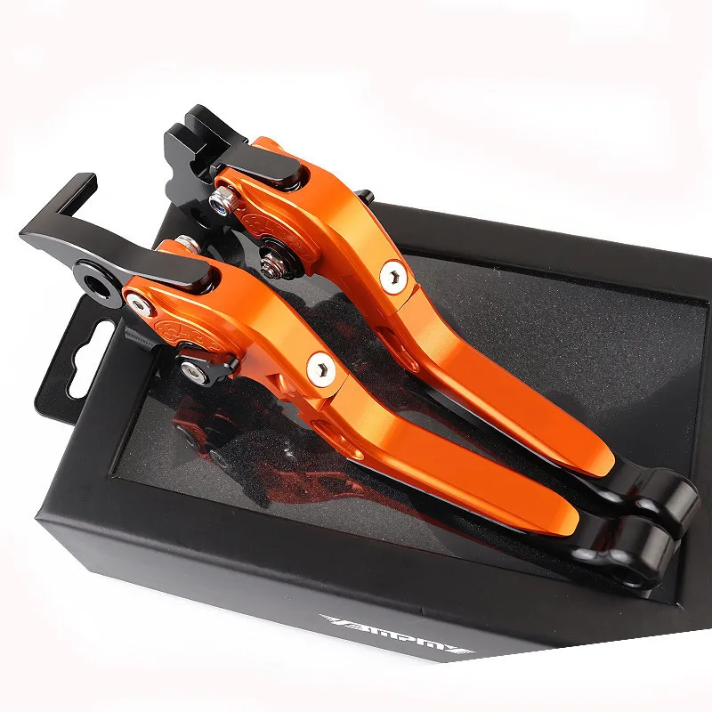 

Motorcycle Accessories CNC Brake Clutch Levers Adjustable Folding Handle Levers For KTM 790 Adventure/R 890 Adventure/R/R Rally