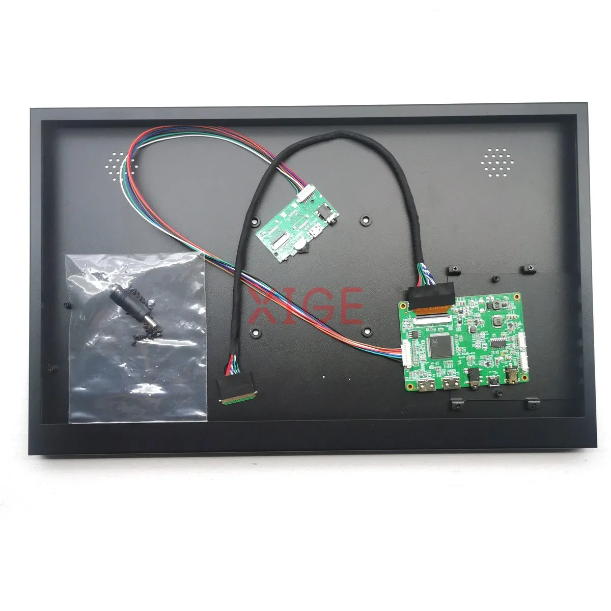 

For B156HW01 V0/V1/V2/V3/V4/V5/V6/V7 HDMI-Mini LVDS 40Pin 1920x1080 Laptop Panel 15.6" USB Micro Controller Board+Metal Case Kit