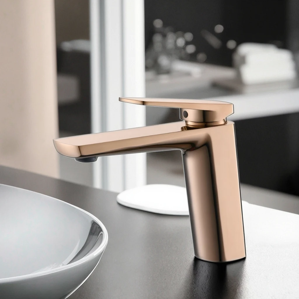 Contemporary Brass High-Pressure Touch Sensor Deck Mounted Anti-Scratch Anti-splash Face Hand Wash Hot Cold Mixer Bathroom Basin