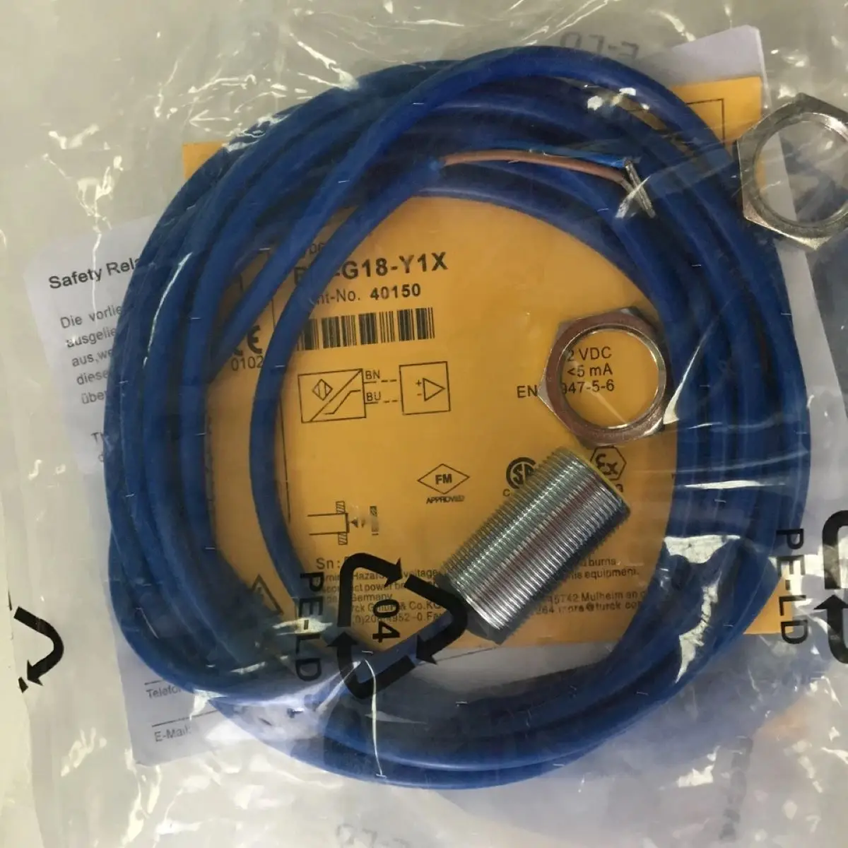 Inductive Sensor BI5-G18-Y1X  40150