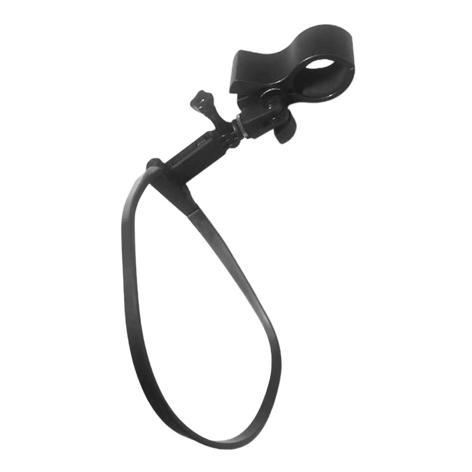 Professional Neck Mic Holder Handsfree Adjustable Microphone Clamp Flexible Pedestal for Teacher Stage Lecture