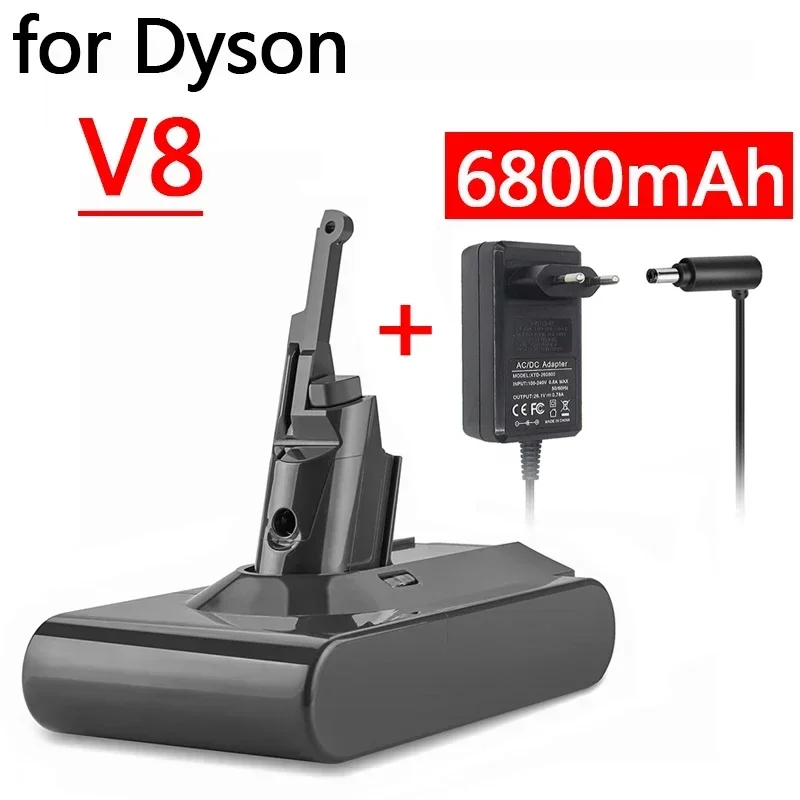 

Dyson SV10 21,6 В аккумулятор для Dyson V8, аккумуляторная батарея для Dyson V8 Absolute Fluffy/Animal, литий-ионный пылесос, зарядное устройство