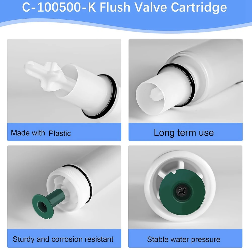 My Home C-100500-K For 500 501 503 504 Pressure Assist Tank Flush Valve Cartridge Replacement Fits M-101526-F3 F4