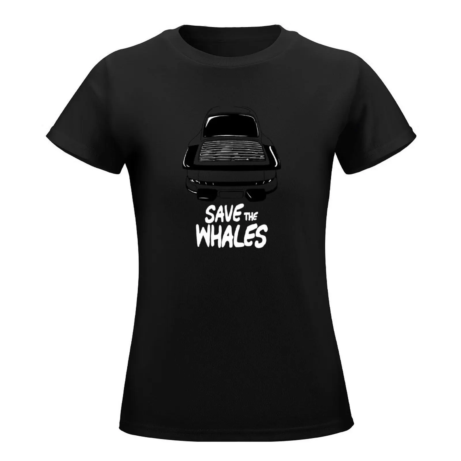 Save The Whales! T-Shirt quick drying cute clothes t-shirts for Women loose fit