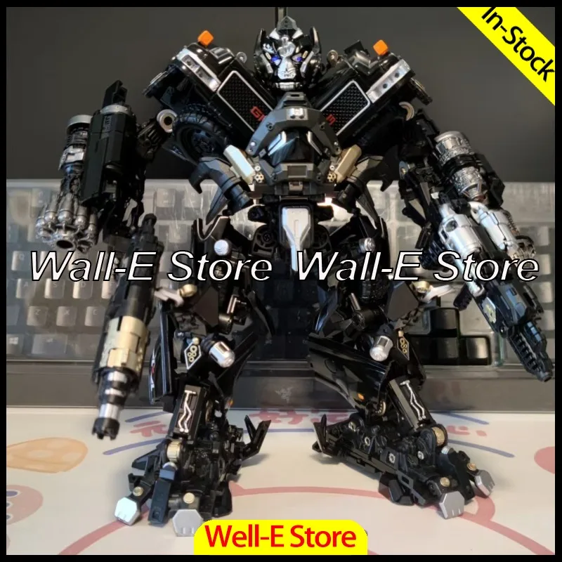 In Stock Black Apple M06 MPM06 M-06 WJ WEIJIANG Version 2.0 Transformation Ironhide Enlarged Version Metal Action Figure