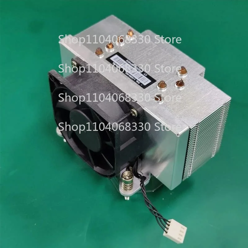 ZZZ    Original   For HP L13265-001 CPU Cooler 4 Copper Heat Pipes 95W 4Pin Coarse Thread For Z2 G4 SFF