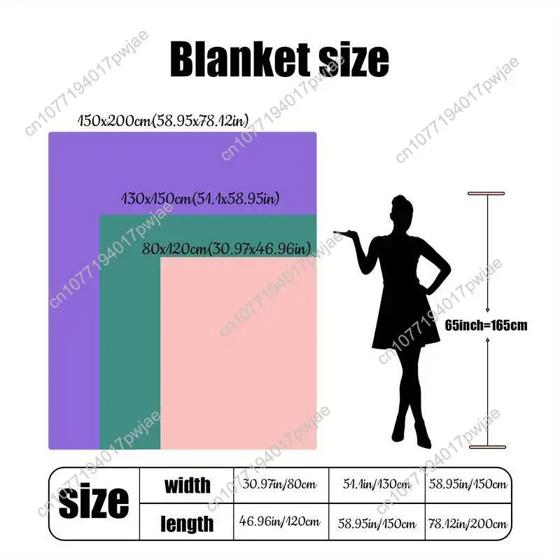 One Direction Inspired Theme Print Plush Blanket Comfortable All-Season Home Decor Versatile for Office Sofa Custom blankets