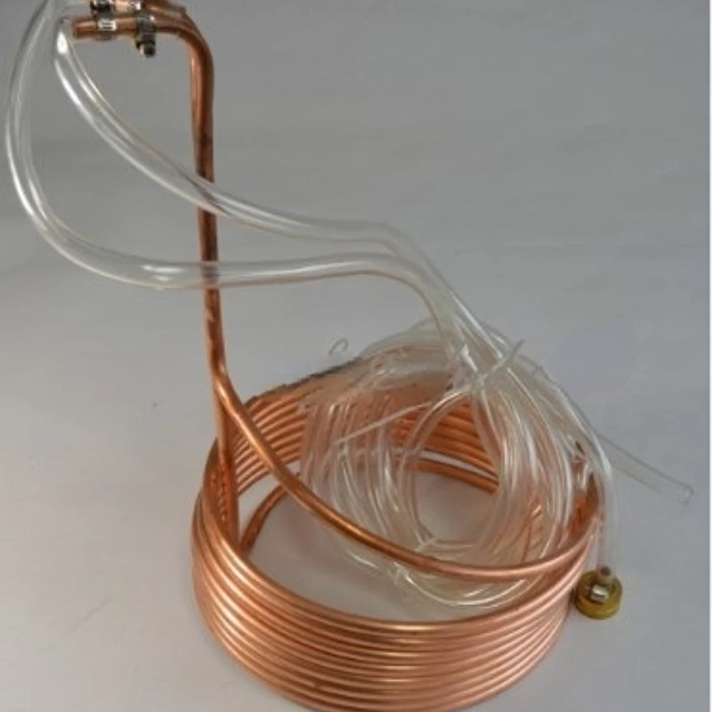 

Super Efficient Immersion Wort Chiller copper cooling coil pipe Plate heat exchanger Brewery equipment water fittings moonshine