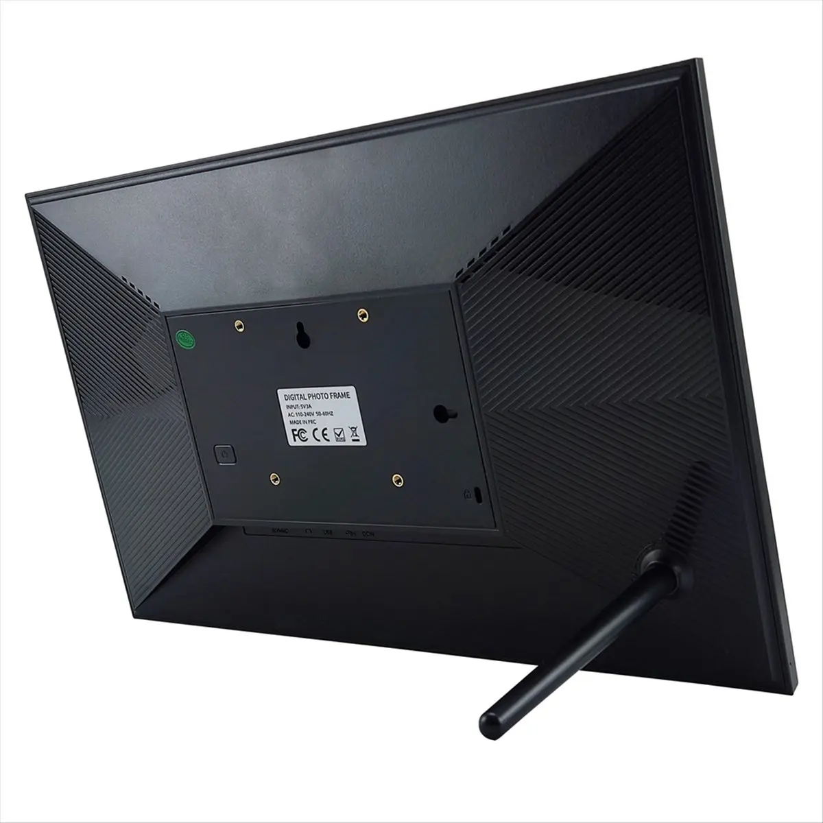 AABFK Frameo إطار صور رقمي إلكتروني 15.6 بوصة 1920x1080 IPS FHD شاشة لمس 32 جيجابايت تخزين تلقائي مع قابس أمريكي أسود