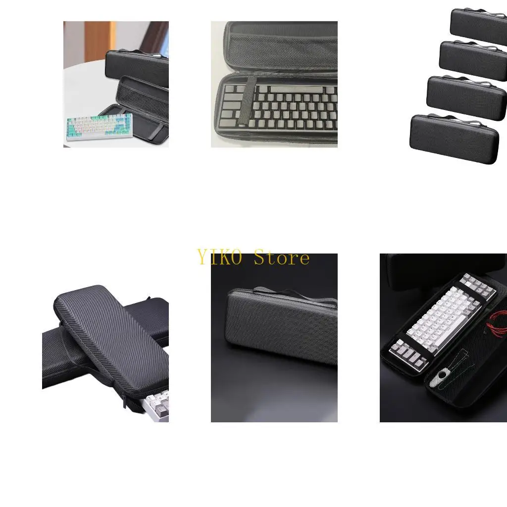 

K32C Oxford Fabric Mechanical Keyboard Case Bag Water Resistant Shockproof Handbag