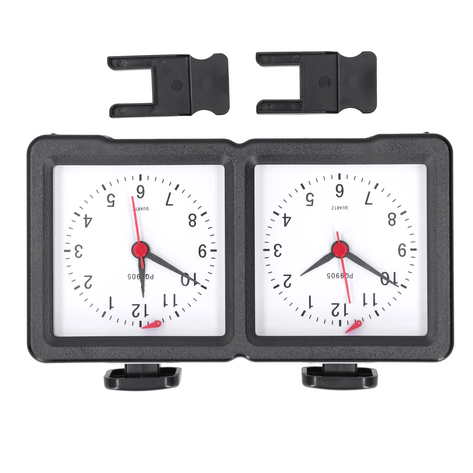Multifunction Chess Analog Clock Count Up Count Down Timer Mute for Board Game Competition