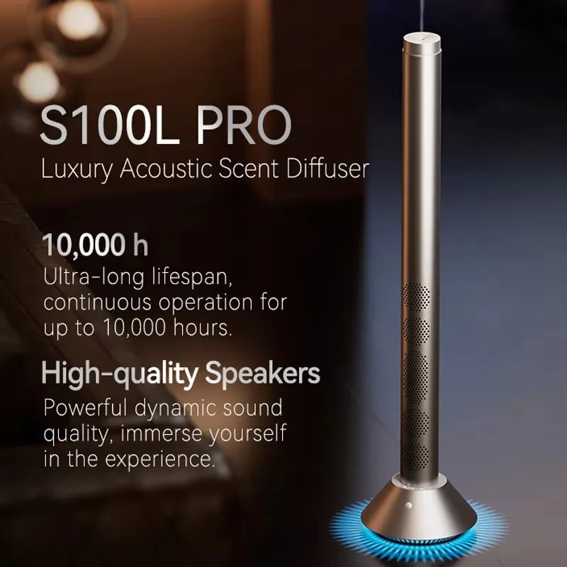 Airo Aromatherapy Machine Speaker Air System Electric Home Hotel Household Essential Oil Scent Diffuser 150ml Waterless