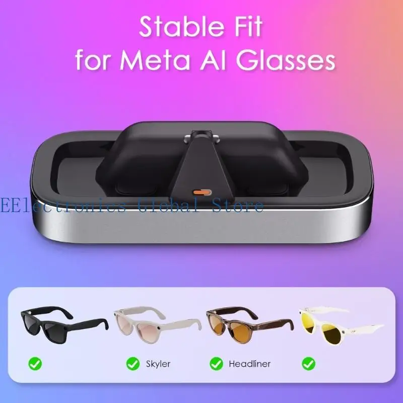 462B Charging Station Base Charging Dock Design for Glasses Offering Overcharge Protections