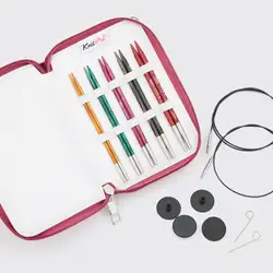 Knitpro Dreamz Starter Interchangeable Needle  Sets -Normal IC 13cm (5”) Starter Set /Special IC 10cm (4”)