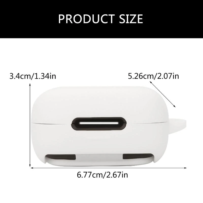 Full Protections Headphones Case Earphone Cover for R50i NC Earbuds - Image 3
