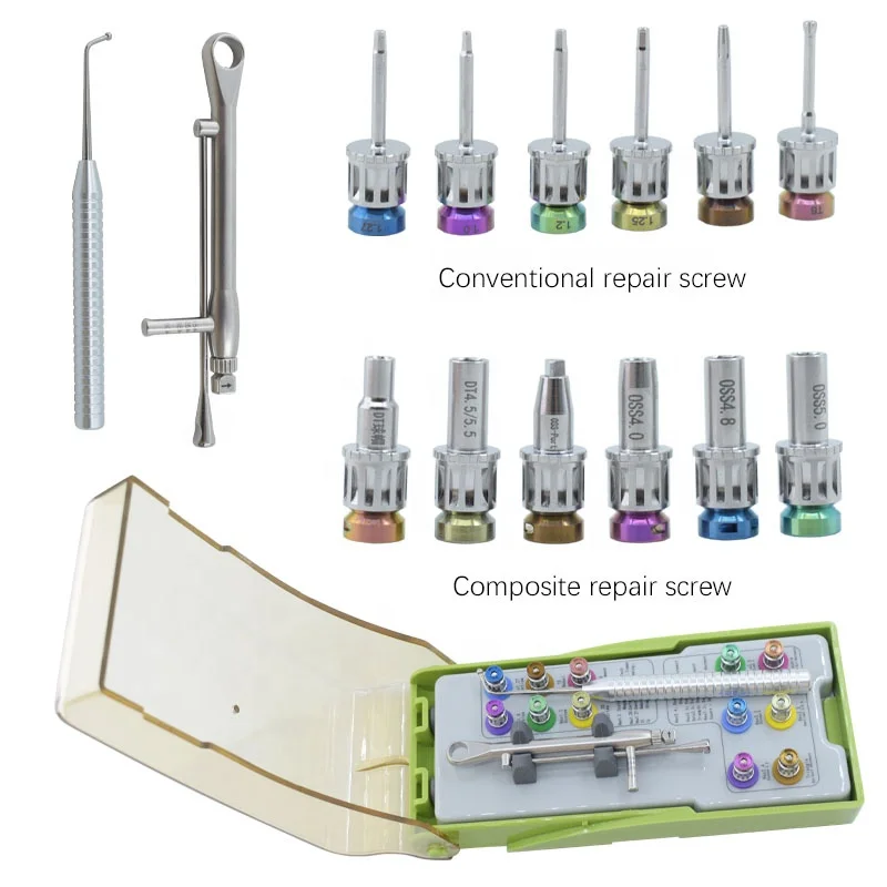

Dental Implant Screw Driver Kit Universal Prosthetic Kit Torque Wrench Screwdriver Hex Hand Driver Tool