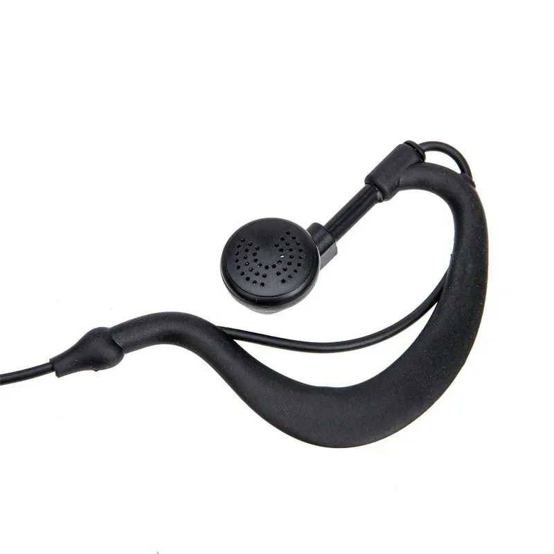 Auricular para SEPURA STP8000 STP8030 STP9000 Walkie Talkie Radio bidireccional Auricular Micrófono Negro