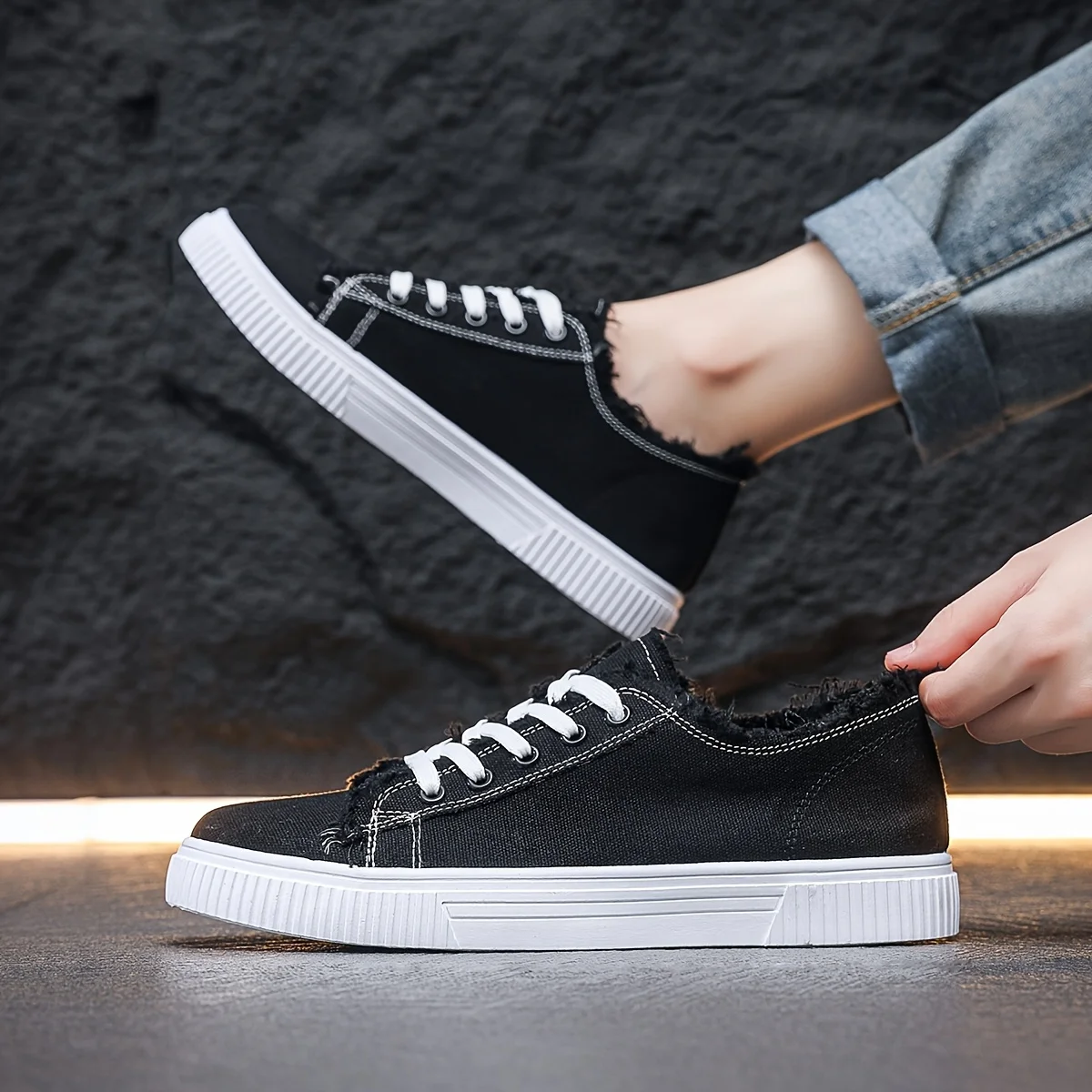 

Женская спортивная обувь, студенческие спортивные энтузиасты, весенне-летняя женская парусиновая обувь, дышащая вулканизированная обувь на плоской подошве с круглым носком, женская обувь с цифровой печатью