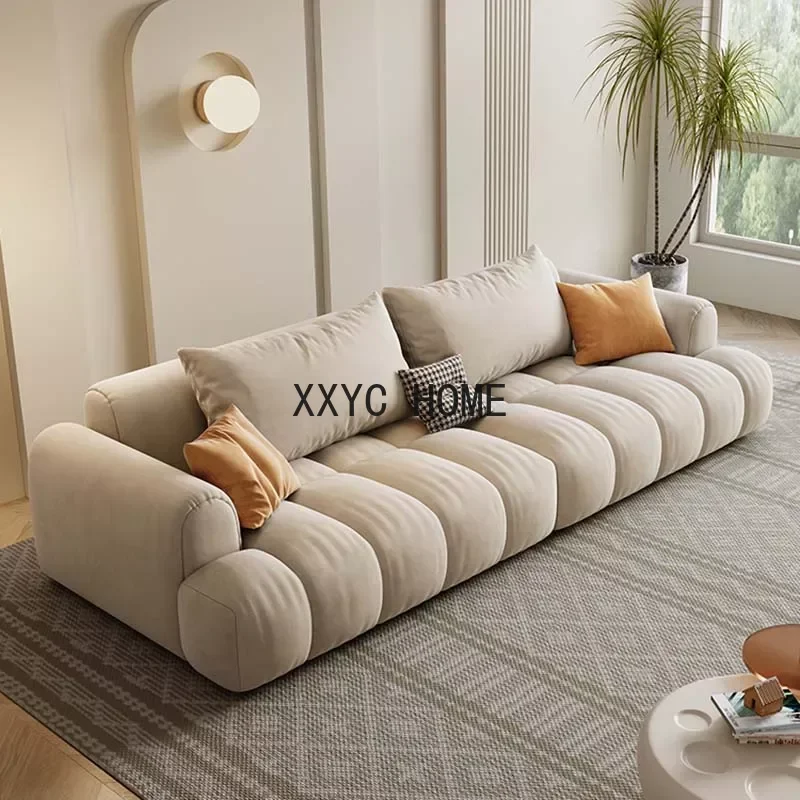 

Family Minimalist Living Room Sofas Modern Luxury Relaxing Multifunctional Sofa Nordic Apartment Divani Da Soggiorno Furniture