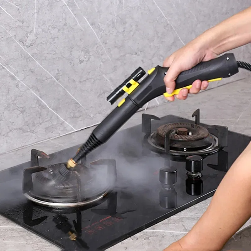 

2600w steam cleaner for home steamer, steam high pressure cleaner, air conditioner cleaning machine with brush head for kitchen