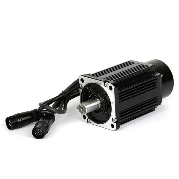 220V 750W 3000RPM 2.4N.M 90ST-M02430 Single Phase AC Servo Motor With  AASD-15A Drive and Cable