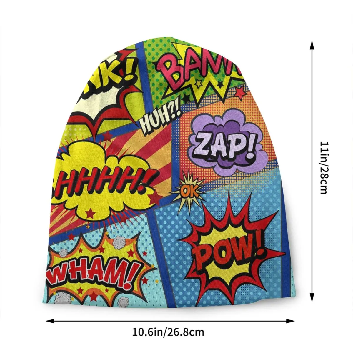 Superhero Cartoon Anime Movie Skullies Beanies Caps Winter Warm Knitting Hat Women Men Street Adult Bonnet Hats Outdoor Ski Cap