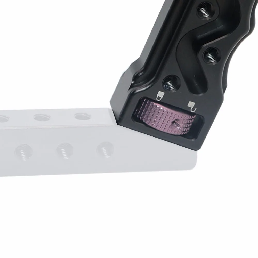 Handheld Gimbal Verlängerung Griff Grip Extender 3/8 1/4 Loch Halterung Lenker Käse Stange für Zhiyun Weebill Labor Kamera Stabilisator – Detail 26