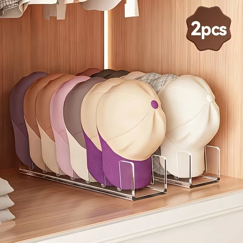 2-Pack 2-Pack Hat Storage Racks Desktop Display Bedroom Organization Hat Display Racks Hat Storage for Bedroom - Aliexpress Deal