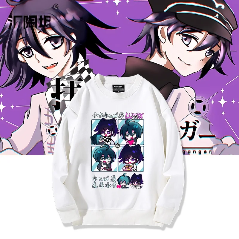 

Новая коллаборация: худи из аниме-игры, осенне-зимняя, из смесового хлопка и полиэстера, комфортная посадка, круглый вырез, без принта, свитшот