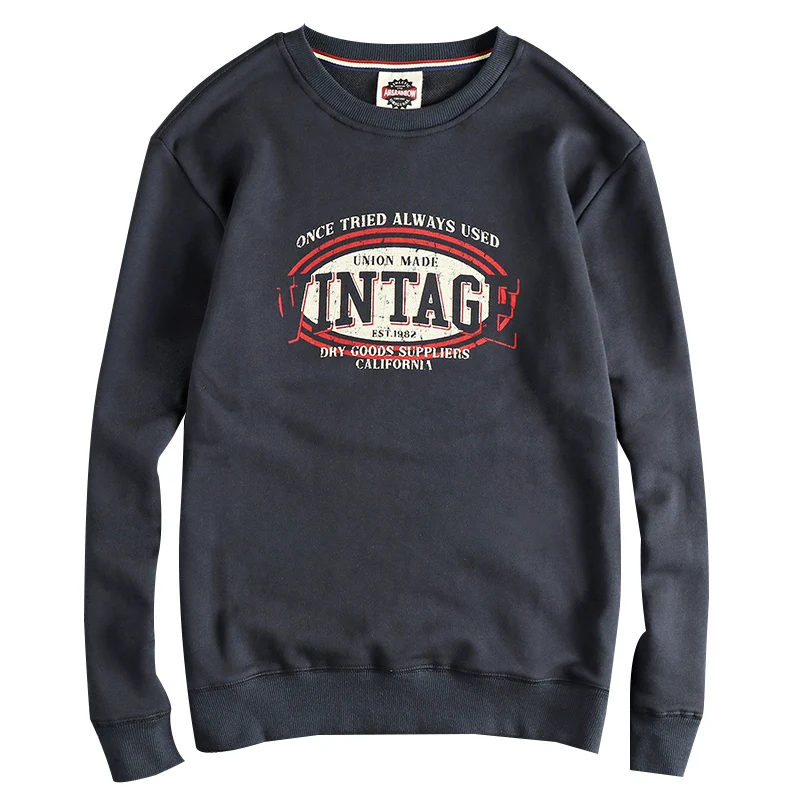 Sudaderas Retro americanas con letras estampadas para hombre, sudaderas con capucha lavadas, jerséis informales de alta calidad, otoño e invierno, 2024