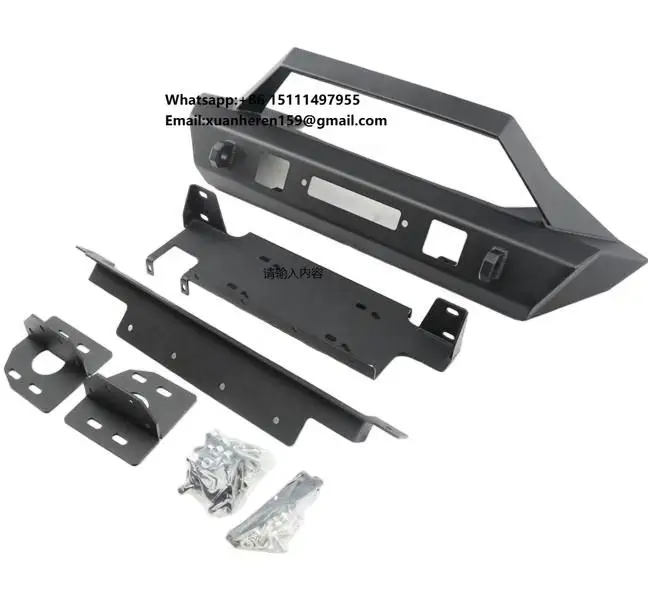 for Jeep Wrangler Aluminum Avenger Front Bumper Lightweight Off Road Protection and Style Upgrade
