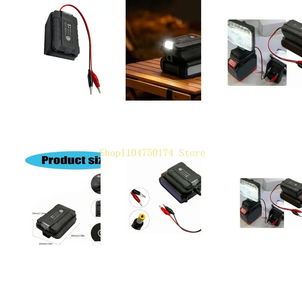 21V Contact End Battery Adapter Rechargeable for Repair and Testing Tasks Top Sale