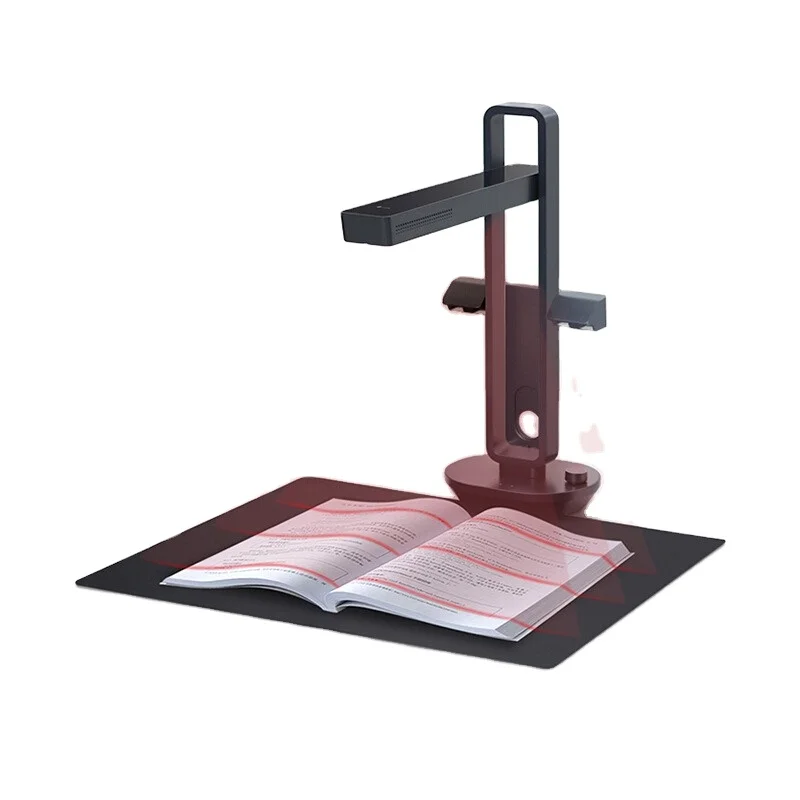 High-Speed 2s Scanner Continuous Scanning Portable 24-Bit Colour Book and Invoice Scanner