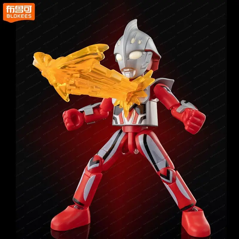 New Blokees Ultraman Galaxy Version 15 Convergent Evolution Ultraman X Ultraman Max Assemble Figure Sairo Collection Blind Box - Image 4