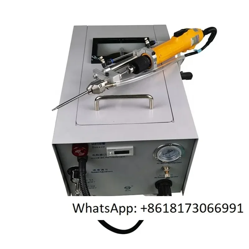 

Fast handheld type automatic screw driver machine with auto screw feeder for electronics assembly