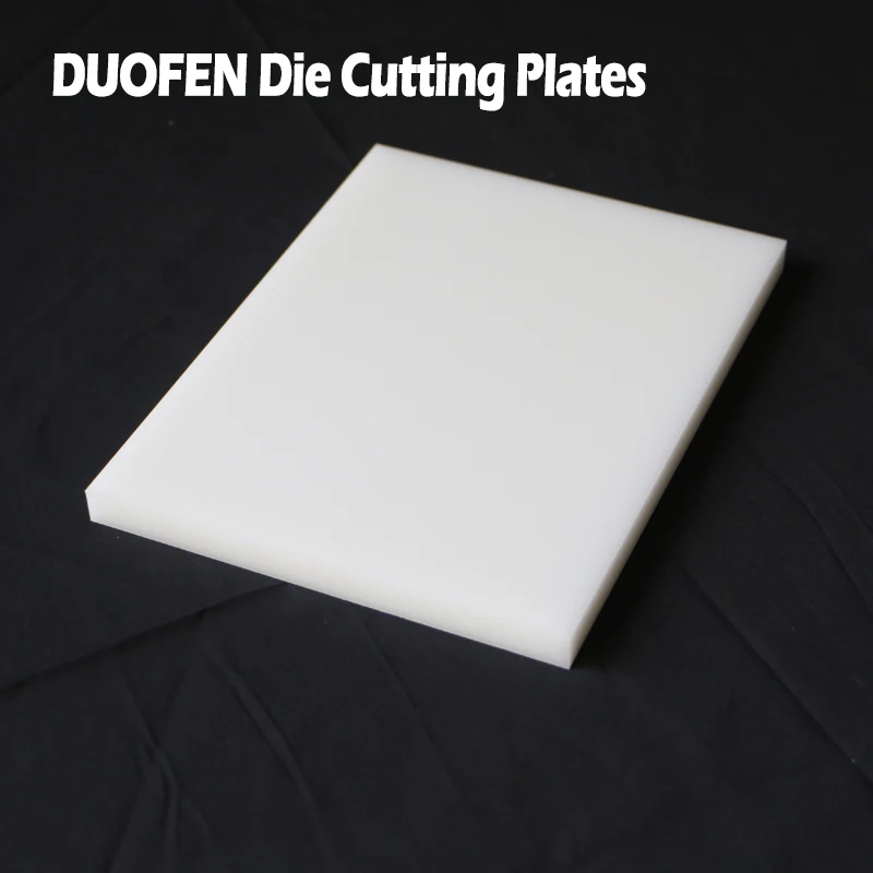 DUOFEN METAL CUTTING DIES die cutting plates White Nylon die cutting plate for die cutting machine 2021 new