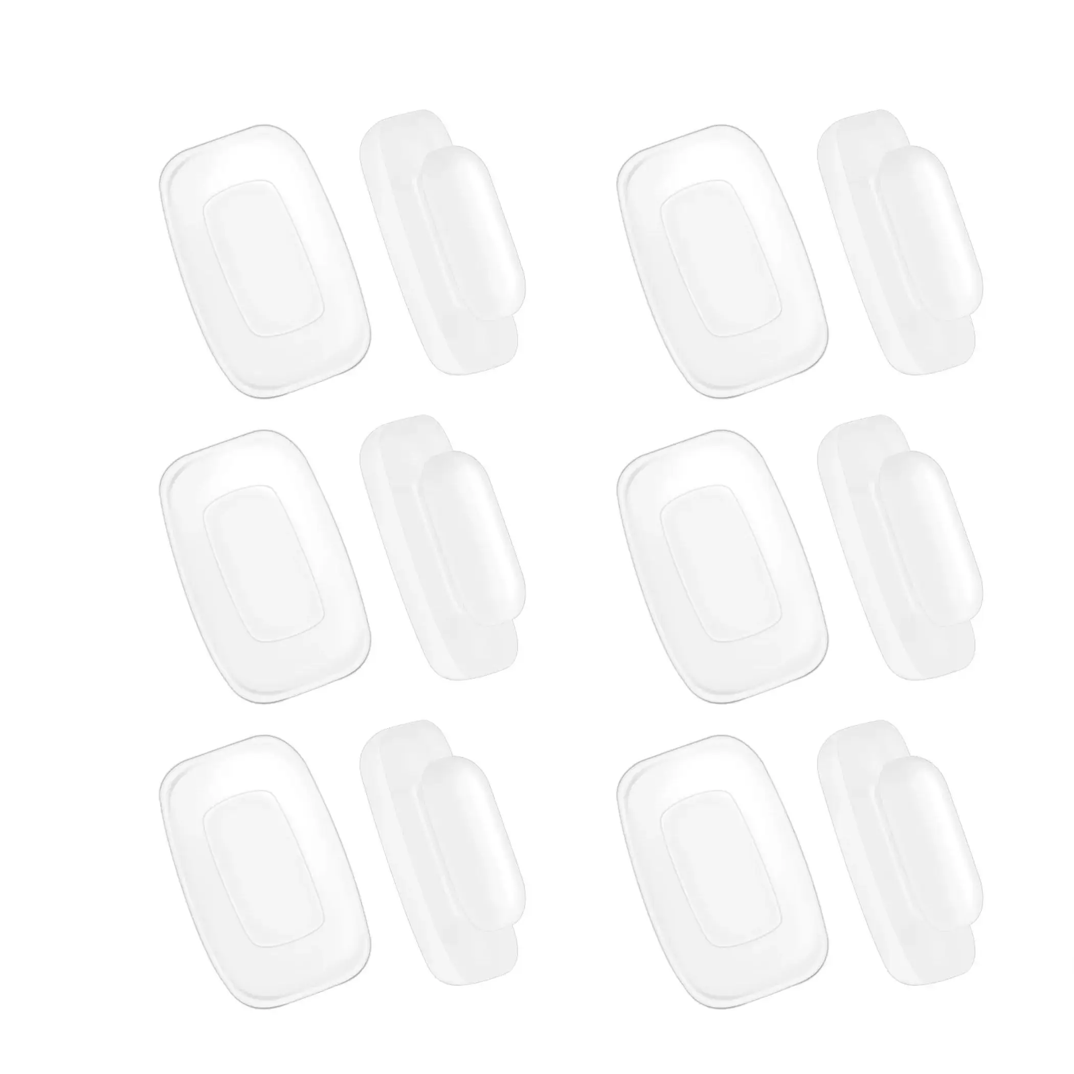 SunglassDoctor Silicone Nose Pads Nose Piece Replacement Compatible with ic! berlin Kenny|Minho|Nori|FLX_01|FLX_02 Sunglasses