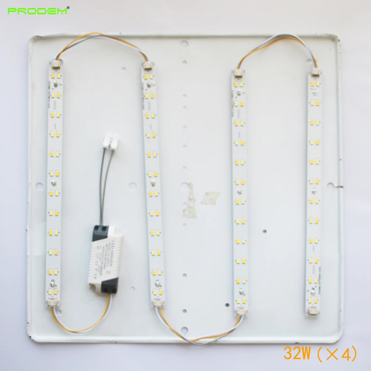 Facile installazione kit fai da te 24W 32W 40W LED profilo rigido barra luminosa alluminio 52cm retroilluminazione pubblicitaria a doppio colore