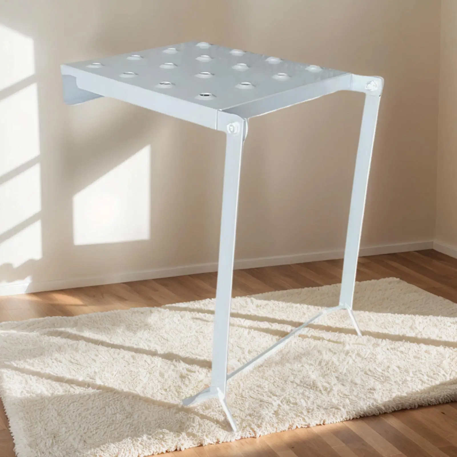 سلم مستوي للسلالم قابل للتعديل المضادة للانزلاق الثقيلة للطي حديقة أداة سلم خطوة منصات لحديقة المناظر الطبيعية