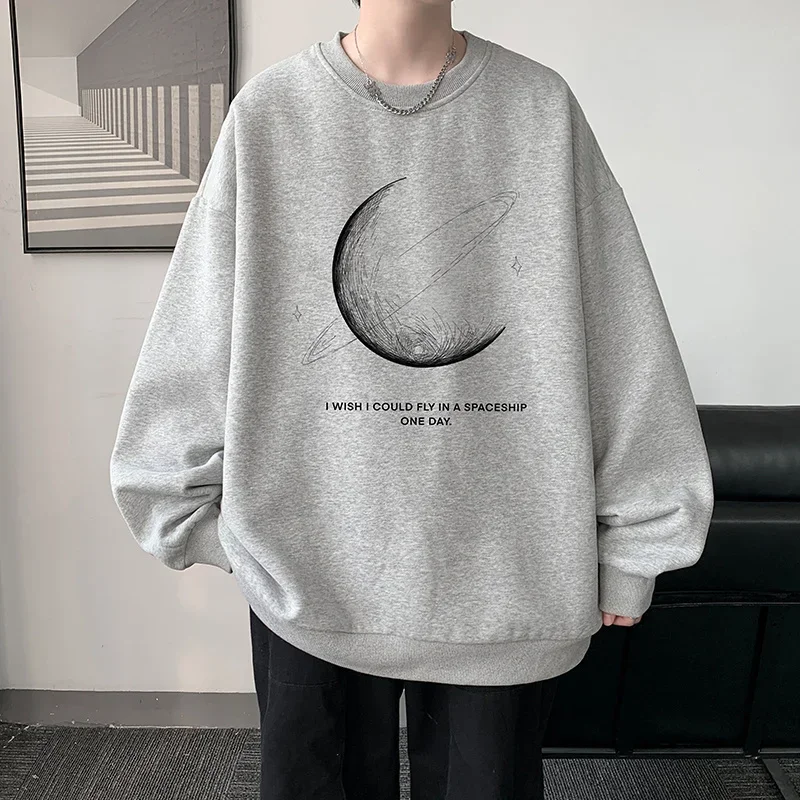 Funny Men's Oversized Hoodie Off White Hoodies Autumn Oversize for Men Funny Print 5XL Man Casual Wear Hoody Male Sweatshirt