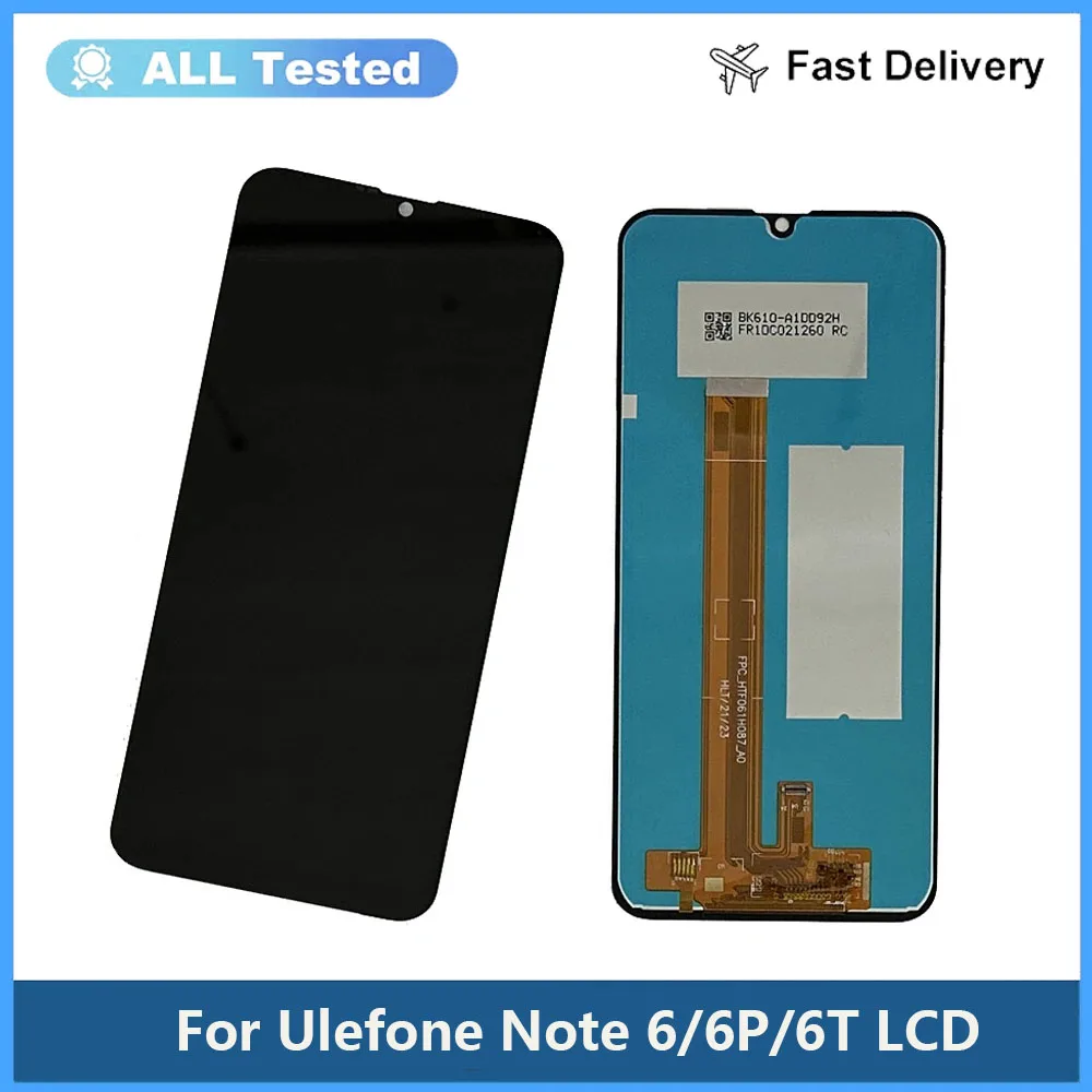 For Ulefone Note 6P Note 14 Note16 Pro LCD Display Touch Screen For Ulefone Note 8 15 Note 9P Note10P Note 11P 12P Note 13P LCD